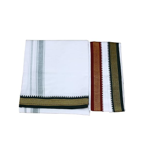 Thalapathy Dhoti with Angavastram